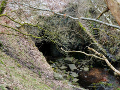 
The Taff Vale Extension Railway tunnel at Cefn Glas, going through to the Cynon Valley, March 2013